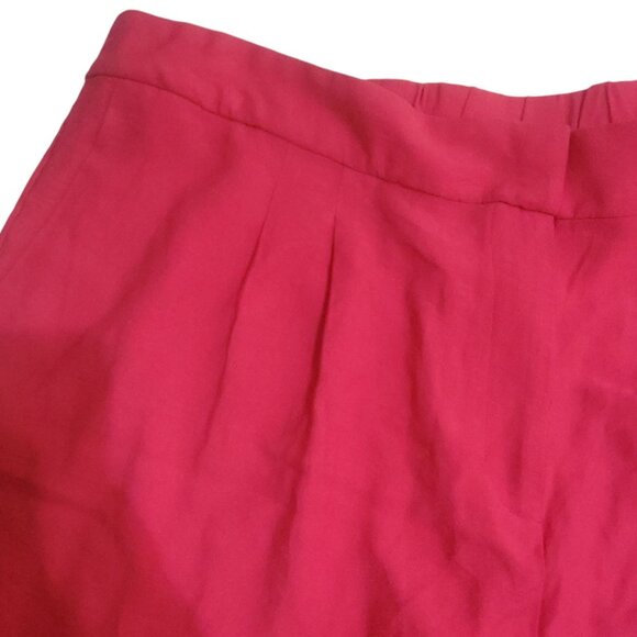 Vince Camuto Womens Summer Heat Geranium Pink Shorts 22W Rayon/Nylon Zipper - Picture 10 of 16